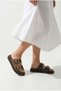 Mira Amara Women's Double Buckle Slippers 00120403 Brown Leopard - 4