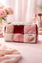Heart Digital Fabric Makeup Bag and Travel Organizer- 3D Printing Digital Fabric