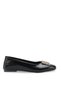 Phoebe Vita Women's Flat Shoes 0012600 Black Rustic - 8