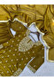 Mustard Silk Top Sharara & Dupatta - HRT7007 | Mustard - 3