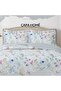 Ruffled Feeling Printed Stone Wash Micro Soft Double Bedspread - 3