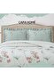 Ruffled Demre Printed Stone Wash Micro Soft Double Bedspread - 3
