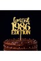 Gold Limited EDITION 1986 Gold Glitter Cake Topper for Birthday,Handmade Golden Cake Decoration (1pc