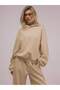 3 Threads 100% Cotton Oversize Fit Women's Hooded Sweatshirt - 2
