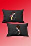 Love Design Pillow a Romantic Gift Option with Cute Figures 1 Piece