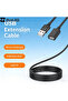 2m black ZIJAZO USB Extension Cable USB 2.0 Extension Cable Male To Female Data Cable Suitable for P - 3