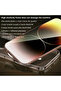 جراب أصلي شفاف بمغناطيس لهاتف iPhone 17، متوافق مع هواتف iPhone 16، 15، 14، 13، 12، Mini، 17، Air، 11، Pro Max، و7 - 6