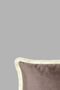 Cushion Cover 45X45 cm Babyface Fabric Cream with Tassels - 4