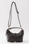 Nudea Soft Leather Look Adjustable Strap Women's Bitter Brown Baguette Crossbody Bag - 2