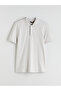 Nevavm Polo Collar Pique Men's T-Shirt with Difference - 5