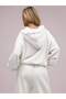 Oversize Fit Hooded Women's Sweatshirt 100% Cotton and 3 Threads - 3