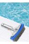 5.5in Swimming Pool Stainless Steel Brush for Spa Pond Floor Wall Cleaning Equipment - 7