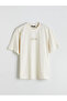 Crew Neck Printed Combed Cotton Men's T-Shirt - 5