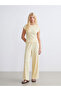 Women's Body High Neck Trend Yellow - 2