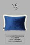 Throw Pillow Cover 35X50 cm Babyface Fabric Cream with Tassels - 2