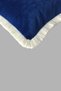 Cushion Cover 45X45 cm Babyface Fabric Cream with Tassels - 3