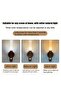 WHITE 0-5W Warm White (2700-3500K) black New magnetic wall light charging night light that lights up - 3