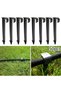 50pcs DN16 C-Type Ground Stakes For PE Pipe Drip Irrigation Hose Tube Holder Ground Stakes Irriga... - 6