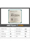 AMD AMD Ryzen 7 5700x New 8-Core CPU16-Thread 4.6GHz Processor 7NM L3=32M 100-000000926 R7 5700X Soc - 2