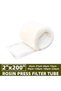 90 Micron 2" x 200" Premium Nylon Tea Filter Tube Rosin Press Filter Bags, 25um-220um All Micron Siz