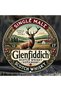 Round 20X20CM 2D Flat, Glenfiddich Scotch Whisky Vintage Metal Wall Art Plaque - 8x8 Inch Aluminum T - 7