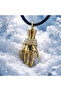 Sima Tarkan X Necklace with Palm Detail - 2