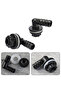 3/8" To 14mm Elbow Connector Hose Nozzle For Water Tank Fish Tank Hose Joints Aquatic Pet Irrigat... - 3