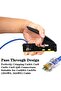أداة تجعيد ZoeRax RJ45 لتمرير كابلات Cat6 و Cat6A و Cat5 و Cat5e مع منفذ تمرير 8/6P... - 4
