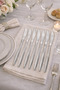 30 Piece 6 Person Luxury Cutlery Set 304 Stainless Steel - 3
