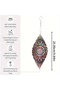 Metal Wind Spinner Wind Chime, 10 Inch Stainless Steel Mandala Kinetic Sculpture for Outdoor Indo... - 3