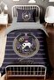 Black Kuromi Patterned Single Baby Kids Duvet Cover Set - 2