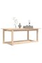 Coffee table, 110x55x45 cm, solid pine wood - 6