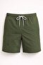 New Season Men's Swim Shorts with Elastic Waist and Pockets - 2