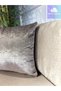 Square Decorative Throw Pillow Cover 43X43 cm Solid Color Modern Interior and Living Room Decor - 2