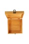 S14.5x14.5x10cm Case Wooden Storage Box Household Box Burr-Free Solid Craft Handmade Large Capacity - 2