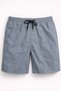 New Season Men's Swim Shorts with Elastic Waist and Pockets - 2
