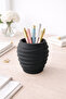 Japandi Wabi-Sabi Calmness – Minimal Modern Brush & Desktop Organizer