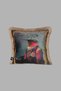 Cushion Cover 45X45 cm Babyface Fabric Double Sided Tassel Digital Printing - 5