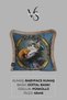 Cushion Cover 45X45 cm Babyface Fabric Double Sided Tassel Digital Printing - 2