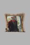 Cushion Cover 45X45 cm Babyface Fabric Double Sided Tassel Digital Printing - 5