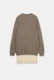Allbucks Zr Lace Dress Detailled Wool Blend Knitwear Sweater Abzra3738 - 7