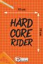 Hard Core Rider Sticker - Motorcycle - Helmet - Laptop - Motor - Car Sticker - 5X19,5 cm - 2