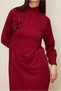 Broshe Detailed Knitting Tunic 44987 - 3