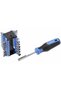 Screwdriver, HT1S100, interchangeable heads, 34 elements