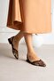 Elvan, Low Heeled Jurdan Bottom Shoes with Back Rubber Detail - 2