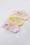 Baby Girl 3-Piece Booties Socks with Tulle Bow Accessories - 3