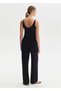 Cotton Silk Blend Black Knitwear Trousers - 5
