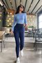 Nanofit Flat Sport Leggings - Navy Blue Navy Blue - 2