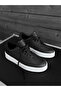 Black Faux Leather Sports Shoes G- - 2