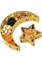 Moon Star Ramadan Tray, 2 Pcs Ramadan Decor Trays